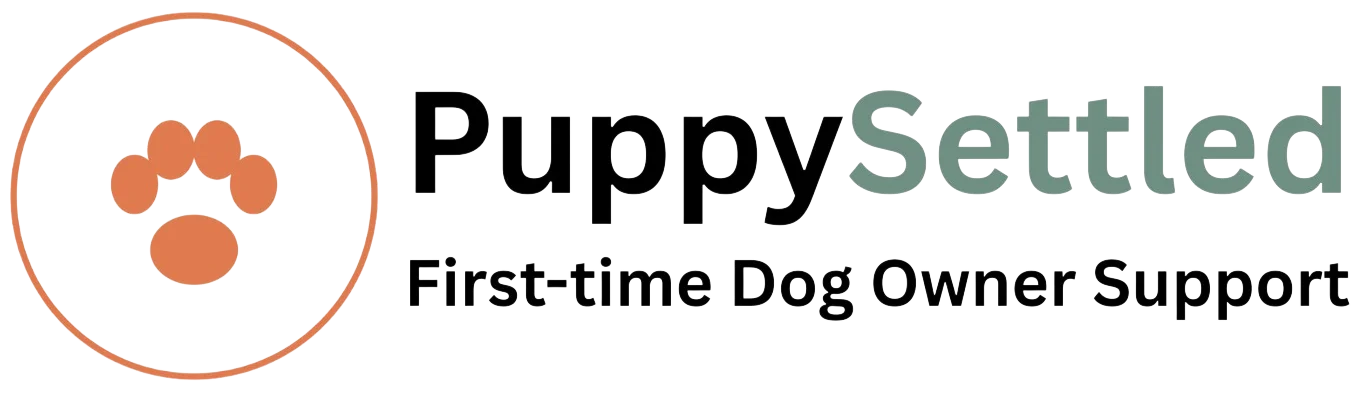Puppy Settled logo and brand icon